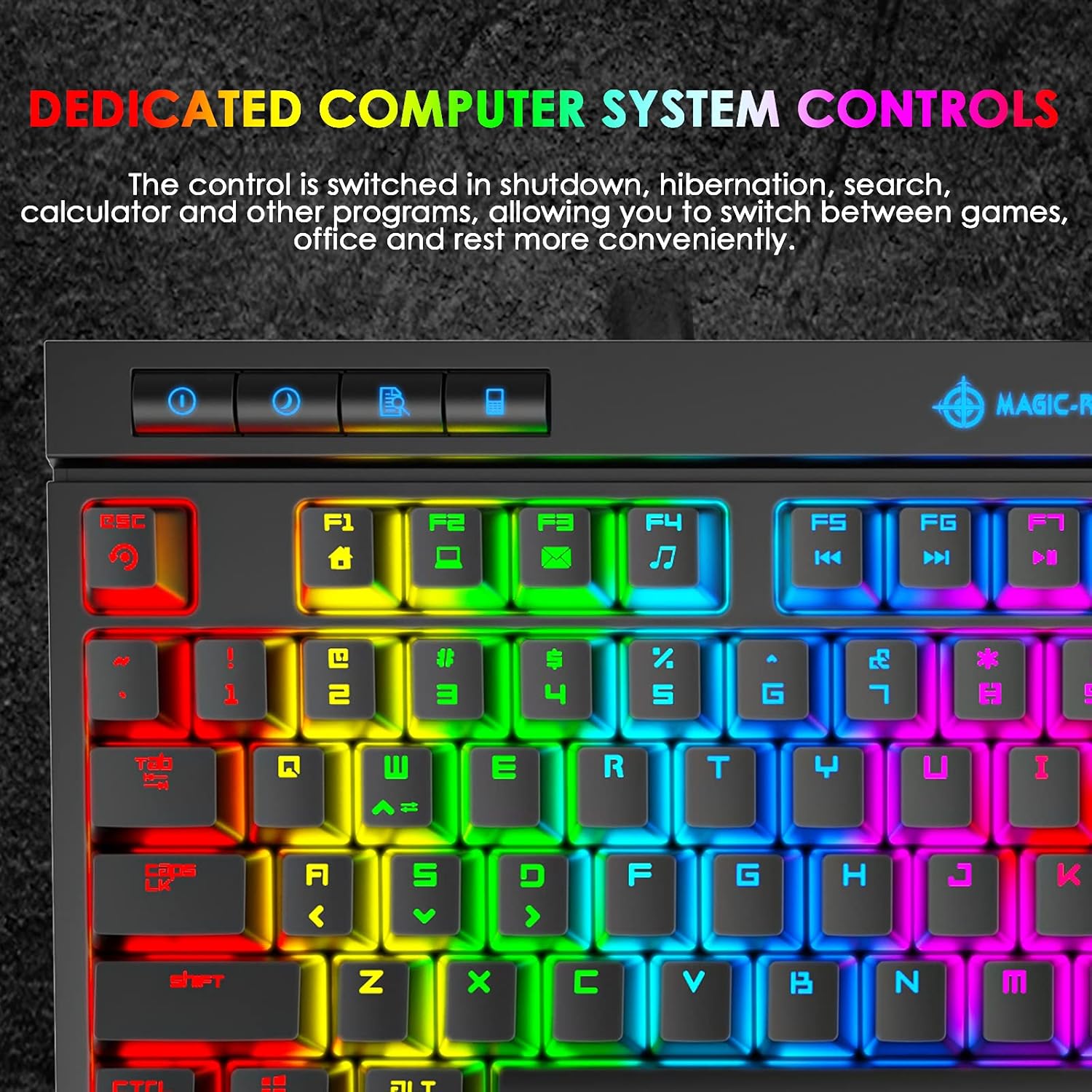 🛒 Crazy Deals RGB Rainbow Mechanical Gaming Keyboard and Mouse Combo Blue Switch 87 Keys Backlit Keybaord with Lightweight Honeycomb Shell Wired RGB Gaming Mouse 6400 DPI Mouse pad for PC Gamers Xbox One PS4 PS5 One-Day Sale: Up to 40% Off RGB Rainbow Mechanical Gaming Keyboard and Mouse Combo Blue Switch 87 Keys Backlit Keybaord with Lightweight Honeycomb Shell Wired RGB Gaming Mouse 6400 DPI Mouse pad for PC Gamers Xbox One PS4 PS5
