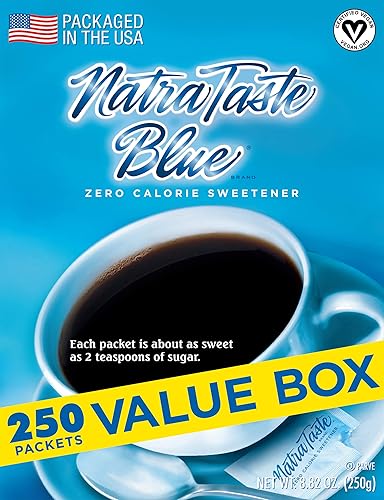 Miniatura 3 de NatraTaste Blue Edulcorante cero calorías, sustituto de azúcar a granel para café, té helado, limonada, bebidas calientes y frías, hornear, cocinar,