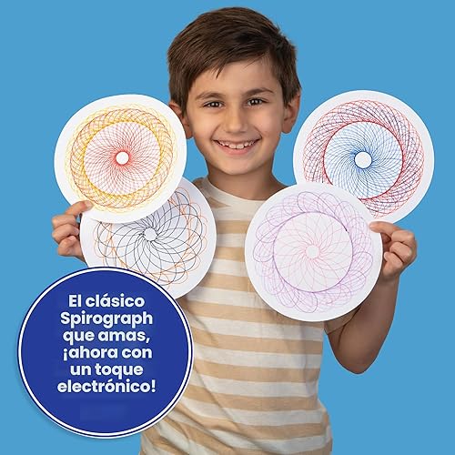 Miniatura 7 de Máquina Eléctrica Spirograph - Artes y Manualidades, Juguetes para Niños, Suministros de Arte, Suministros de Manualidades, Juego de Dibujo, Arte