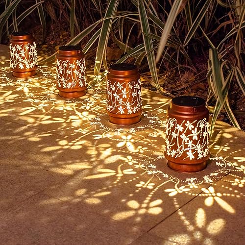 Miniatura 13 de Regalos para el día de la madre, fuegos artificiales, regalos de cumpleaños para mujeres, faroles solares impermeables para exteriores, decoración