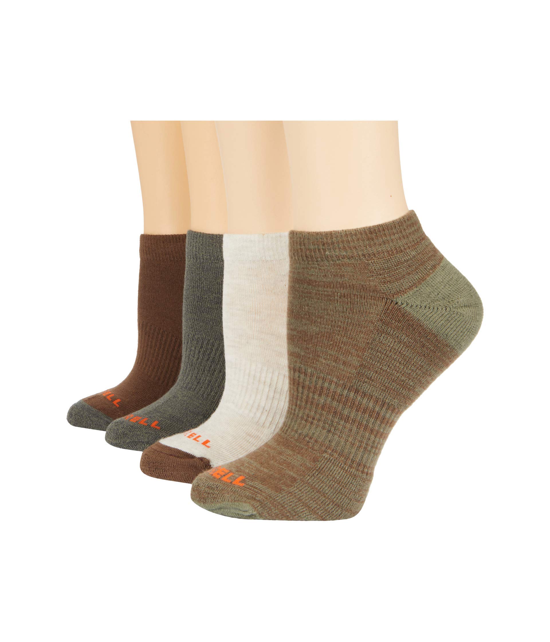 Midweight Cushion Low Cut Socks 4-Pair