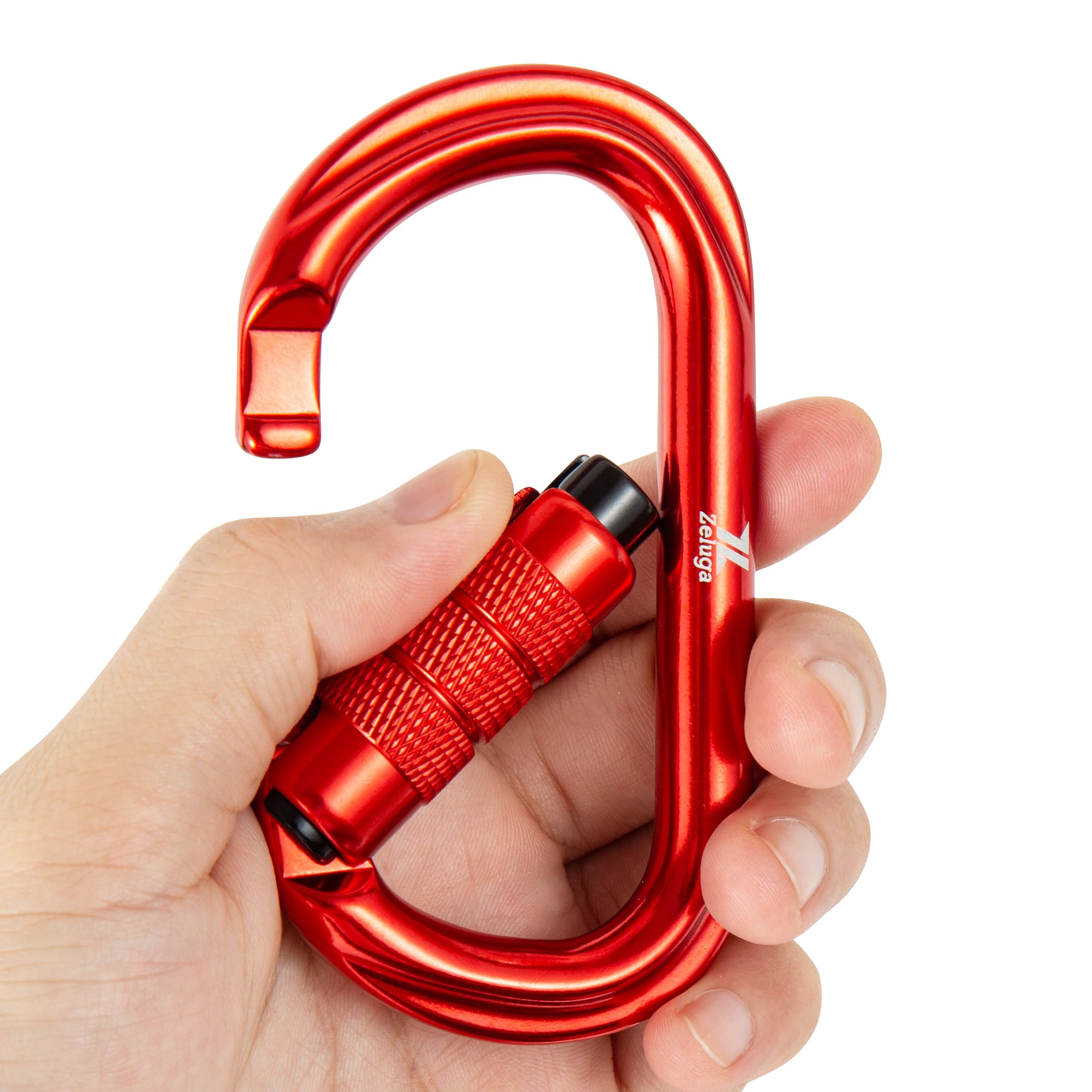 Amazon.com : Zeluga 15-296 25KN Auto Locking Carabiner, Twist Lock