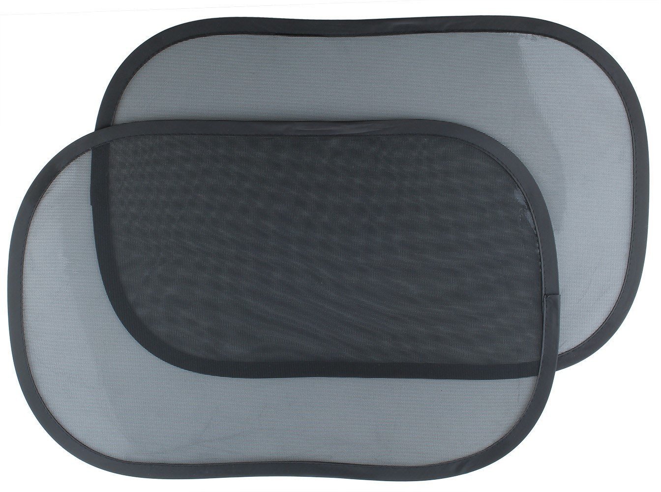 Greenco 2 Piece Car Window Sun Shade for Babies with a Unique Cling Design for Easy Attachment