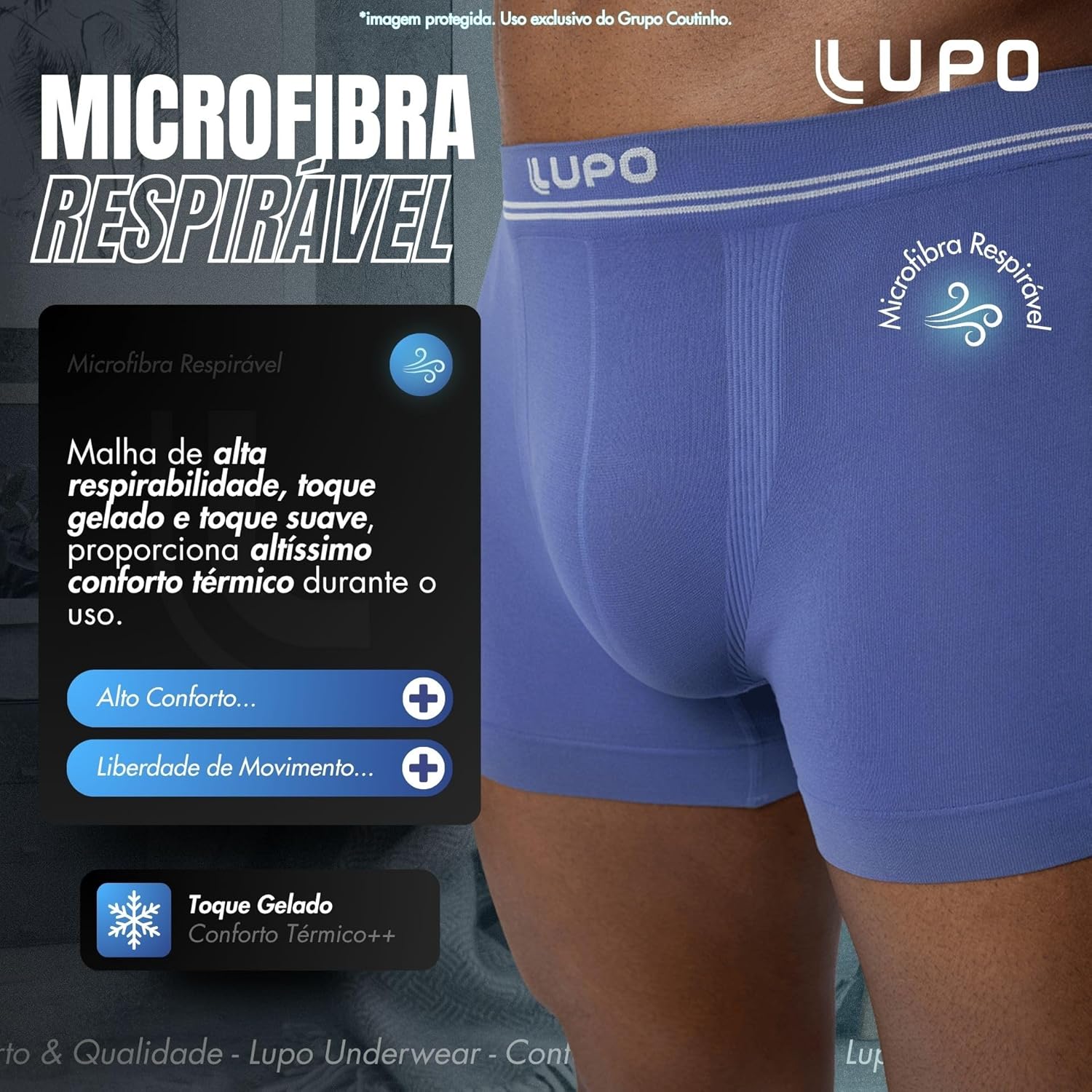 Cueca Boxer Lupo Sem Costura Microfibra Poliamida Masculina Original em promoção! Veja a oferta e mais achadinhos de Moda íntima 4 Hoje é o melhor dia para comprar Cueca Boxer Lupo Sem Costura Microfibra Poliamida Masculina Original com aquele preço maroto! Promoção! Aproveite a oferta! 4