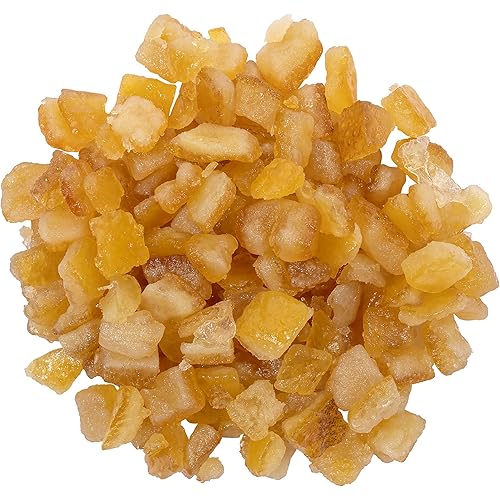 Candied Orange Peel, Double Diced 8 oz