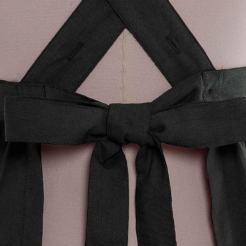 Miniatura 6 de Delantal vintage con volantes para mujer, delantales de cocina de jardín con espalda cruzada