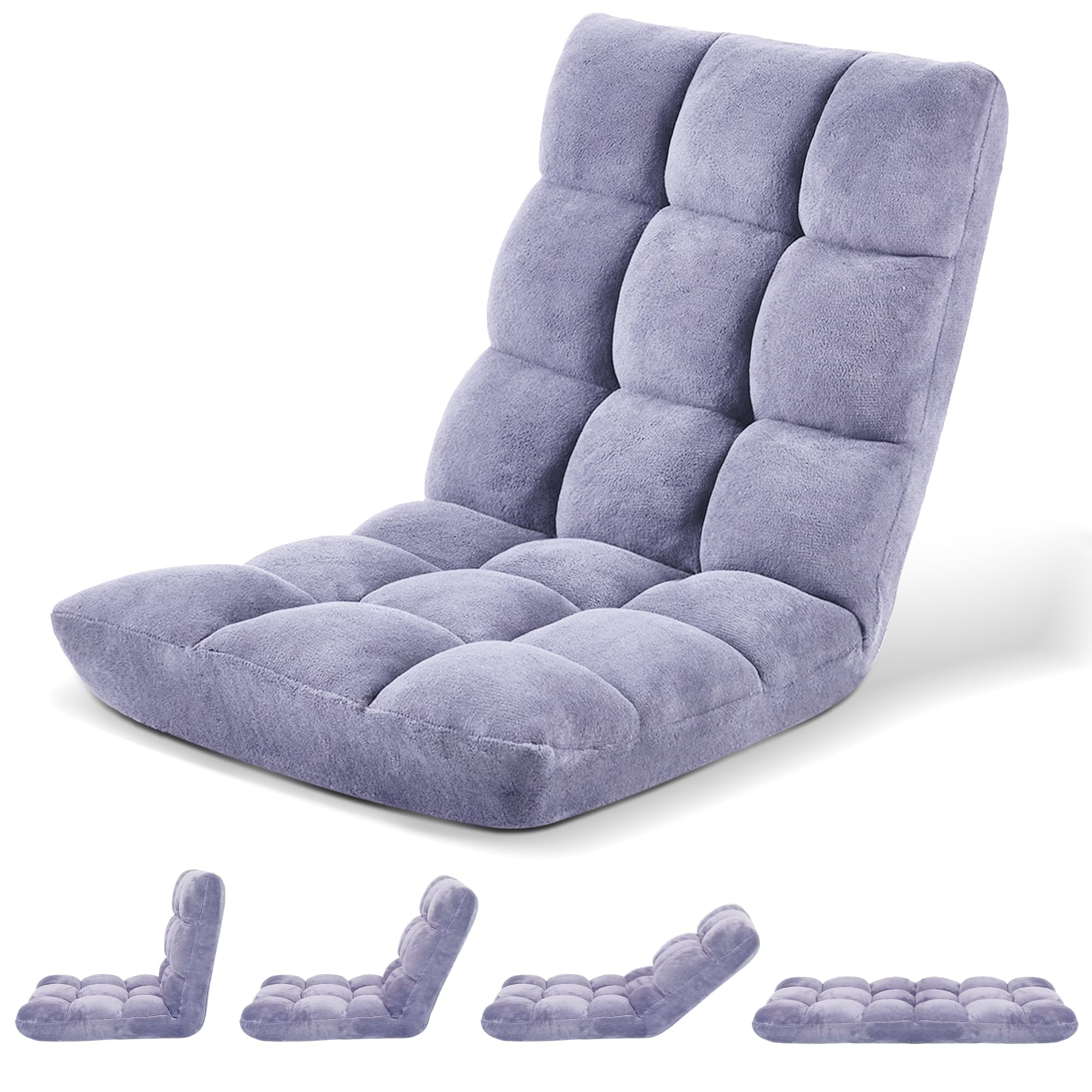 Amazon.com: Murago Floor Chair with Back Support, 14 Adjustable