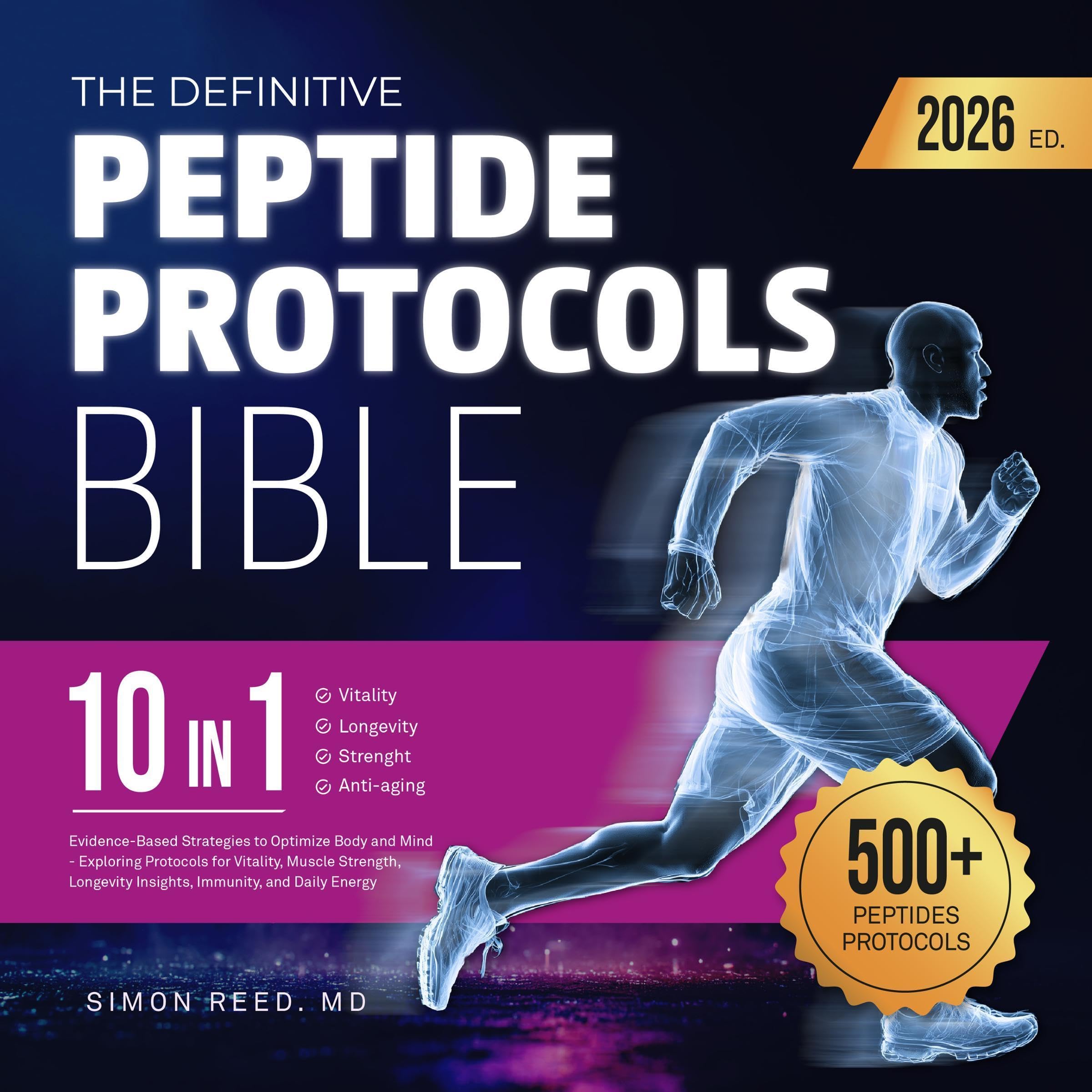 Cover art for The Definitive Peptide Protocols Bible (10-in-1)