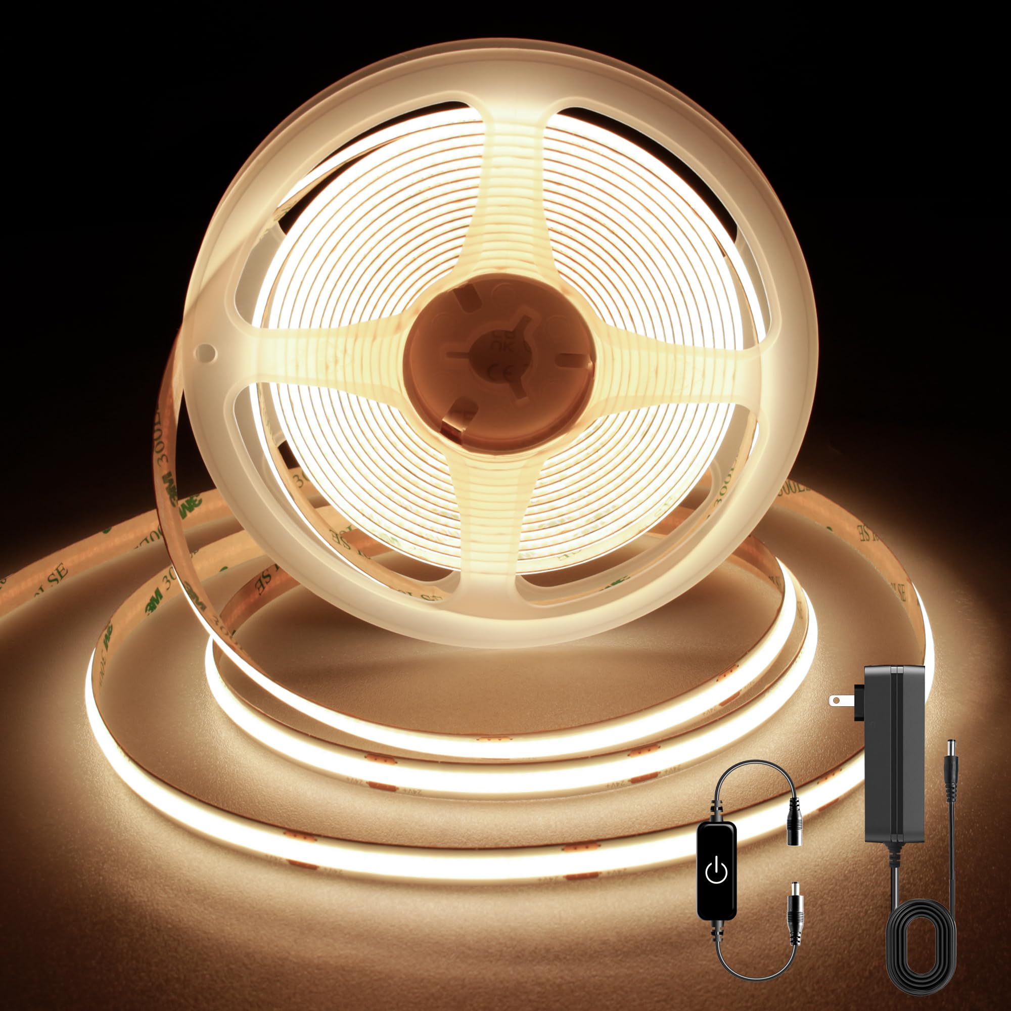 5 Best COB LED Strip Lights | 3200 LEDs on 32ft of Seamless Light