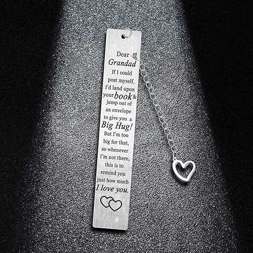 Miniatura 4 de Marcadores para abuelos regalos para nieta y nieto para el día del padre y el cumpleaños del abuelo