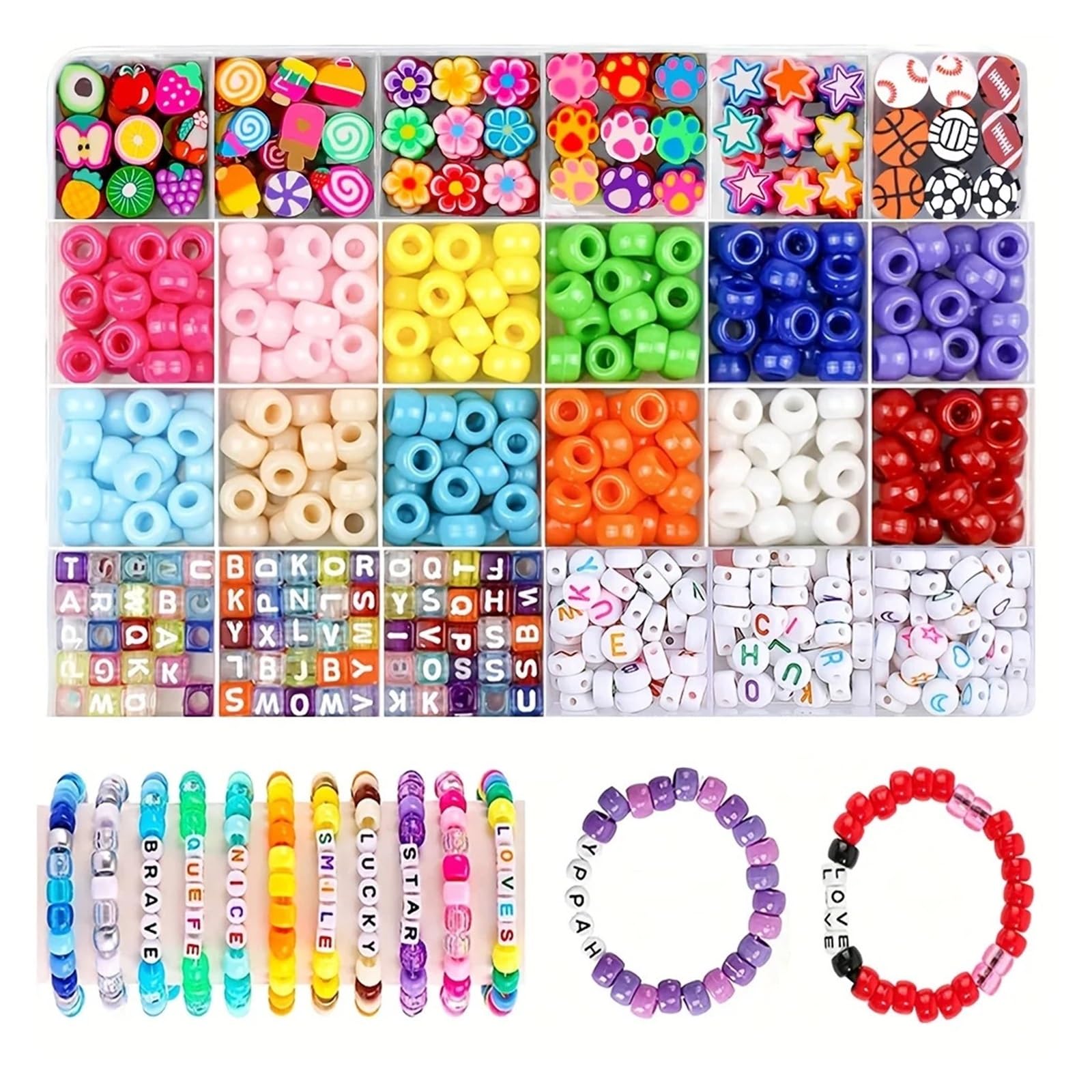kits de cuentas de bricolaje Juegos de cuentas for hacer pulseras(Sku3)