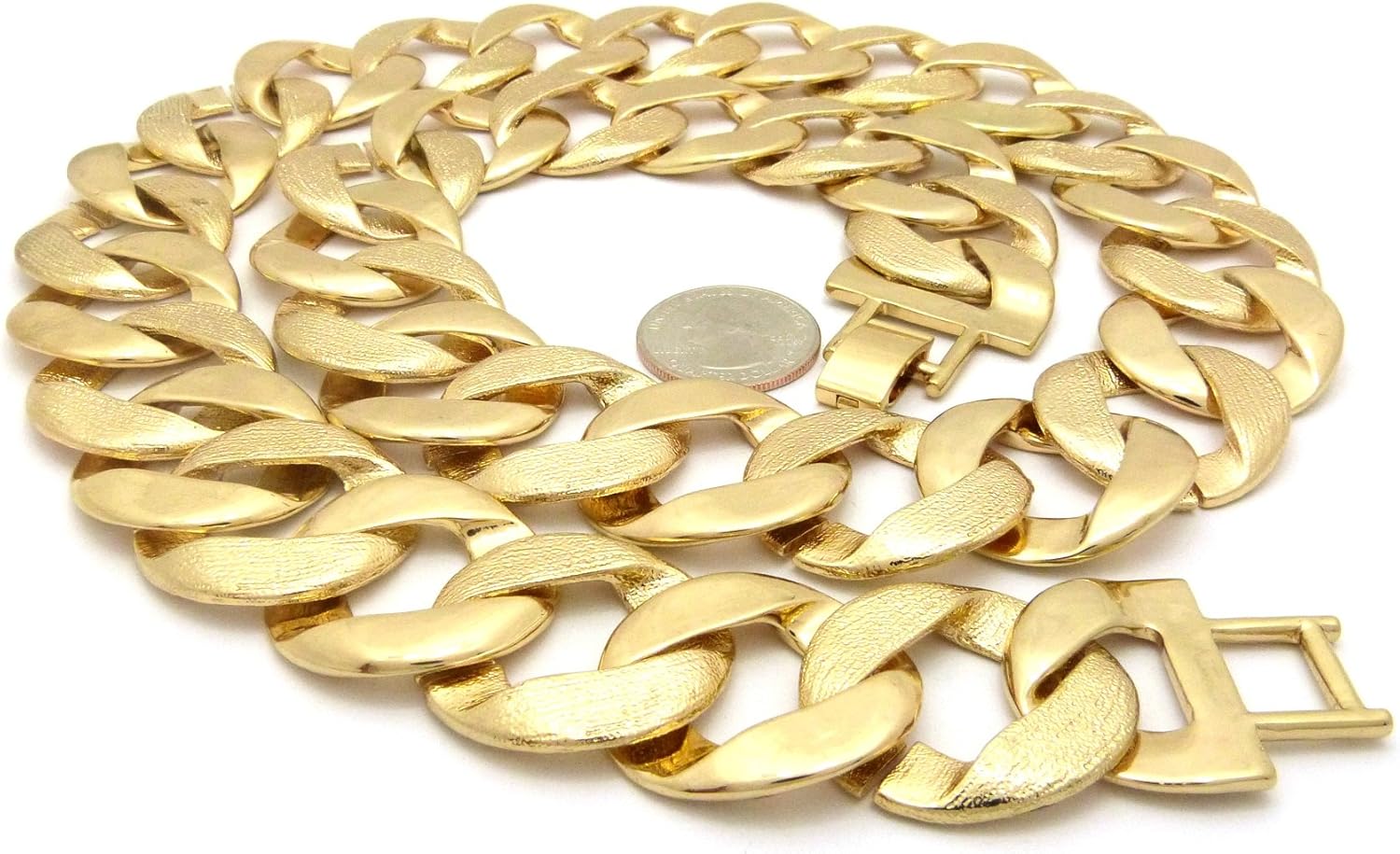 NEW HIP HOP 25mm/30" THICK CUBAN LINK CHAIN NECKLACE RC2362G