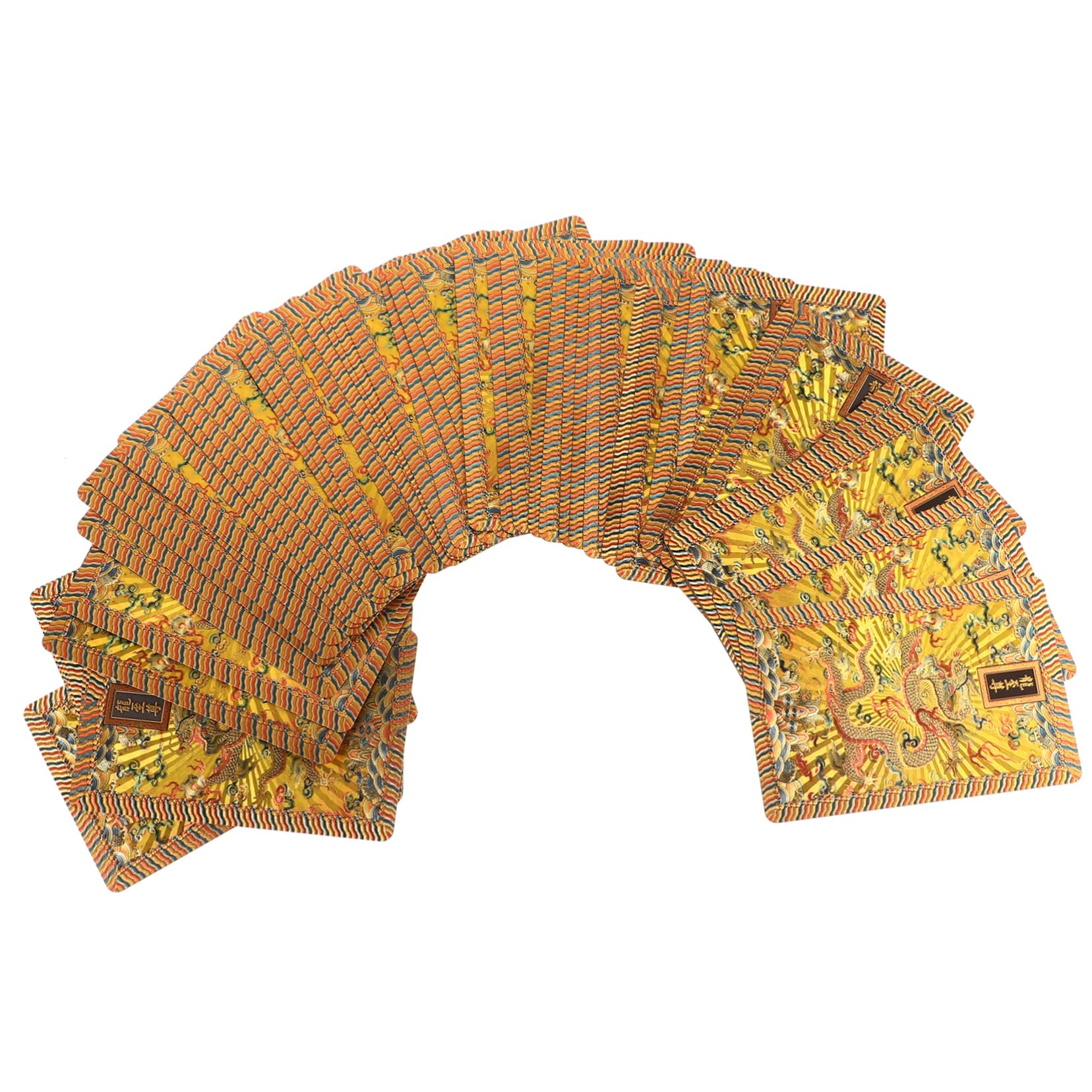 Abaodam 5 Paquetes De Naipes De Papel De Oro Cartas De Póquer Tally Naipes Naipes Estándar Trucos De Mesa De Póquer Accesorios Favores De Fiesta Suministros para Fiestas Juego