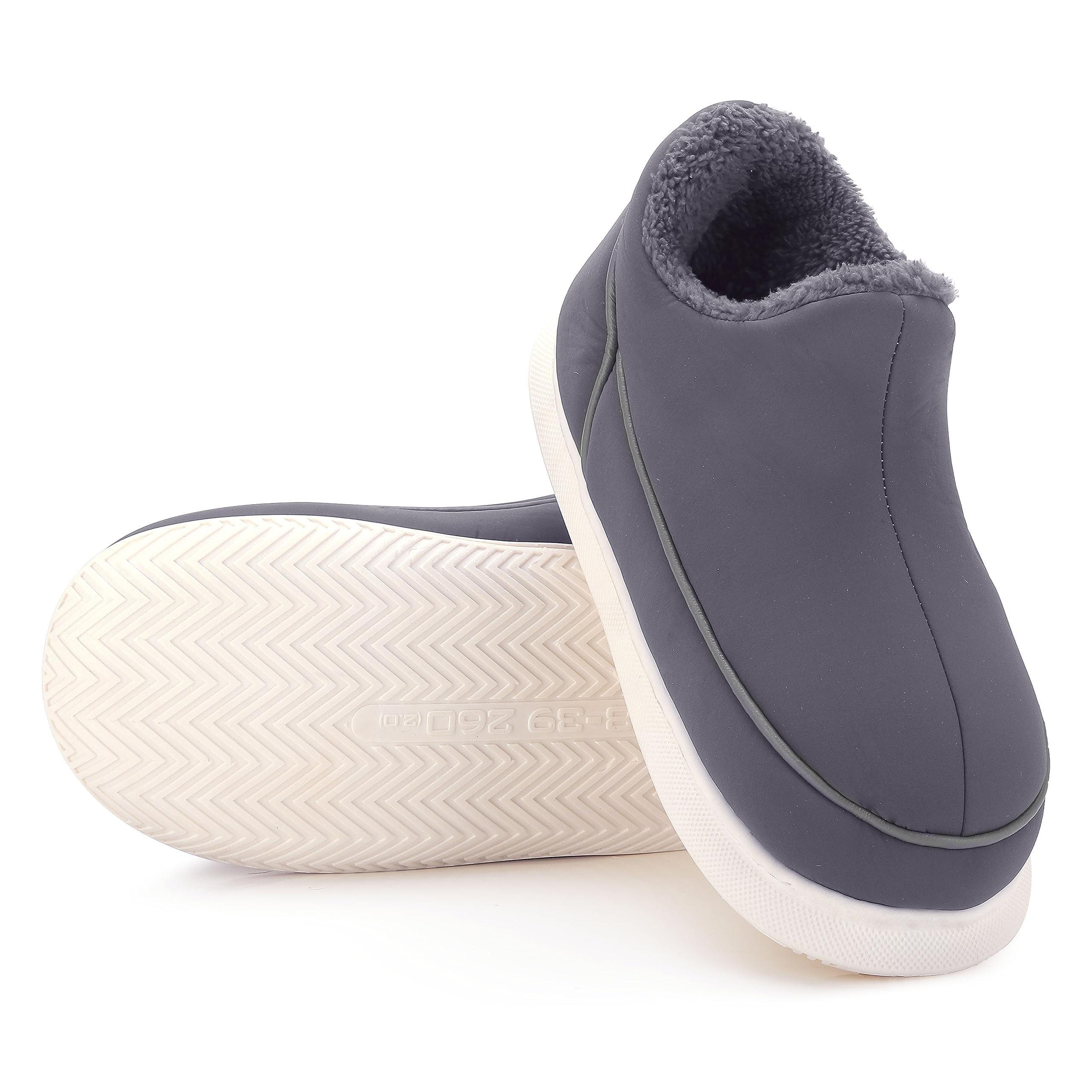 CASSIEY Womens Comfortable Indoor/Outdoor Winter Shoes/slipper |Womens winter/fur Slip on Shoes |Girls And Womens Winter Fur Shoes- Grey (B0CHMT9DMR) Amazon Price History, Amazon Price Tracker