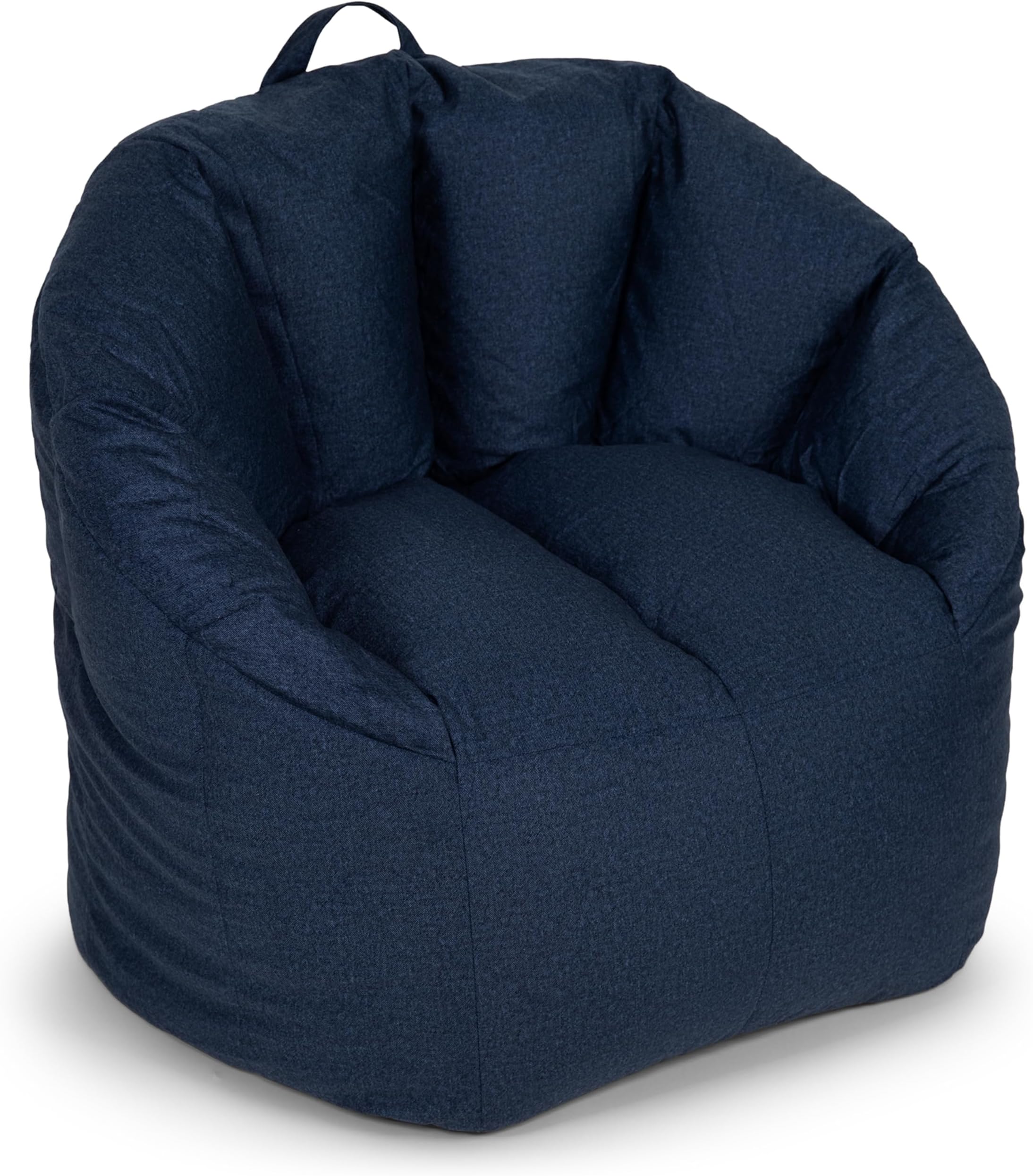 Big Joe Milano Lenox Denim Cobalt Beanbag Chair