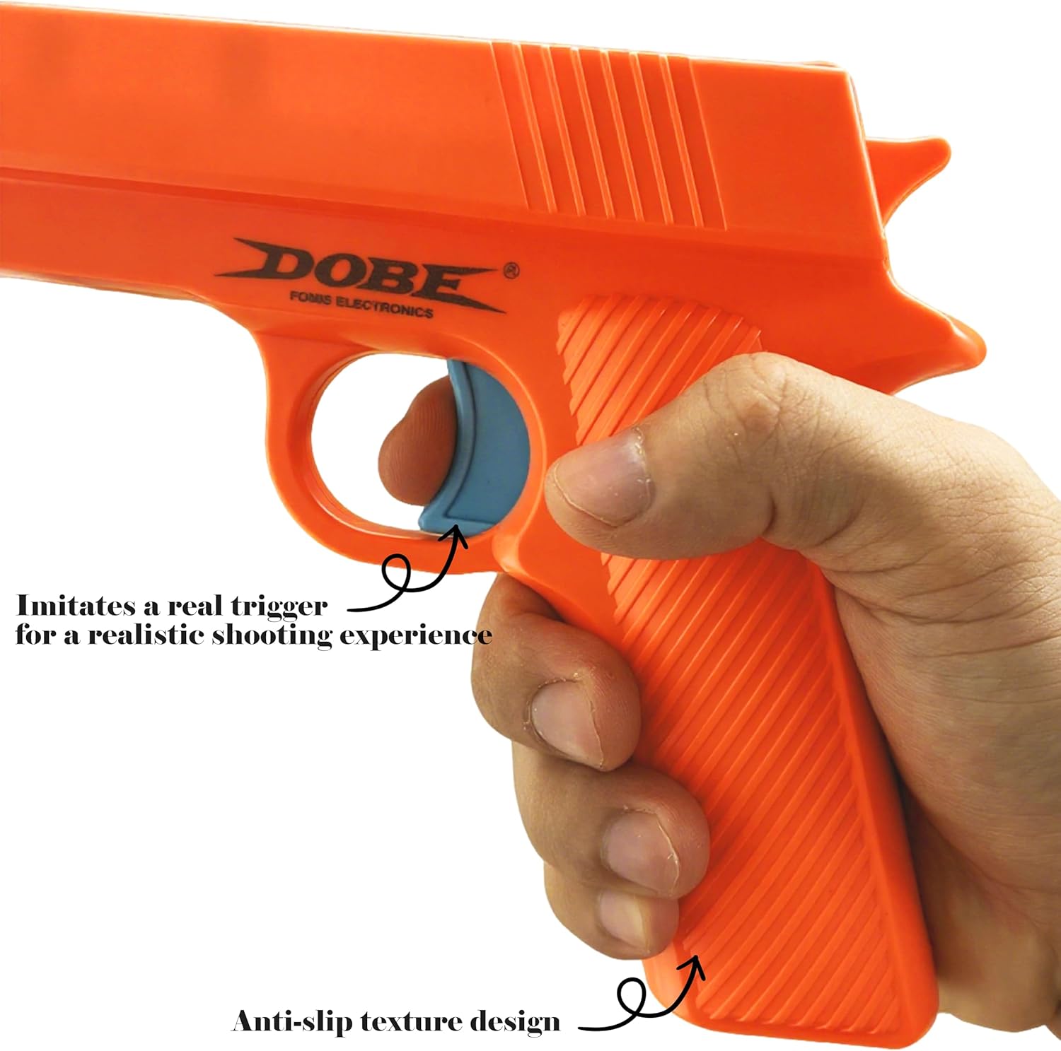 2 Pack Shooting Game Gun Controller for Nintendo Switch 2 Joycon,Gun Hand Grip Motion Controller with Switch 2 Shooter Hunting Games for Resident Evil,Splatoon,Big Buck Hunter & More -Not for Switch 1 - Image 4