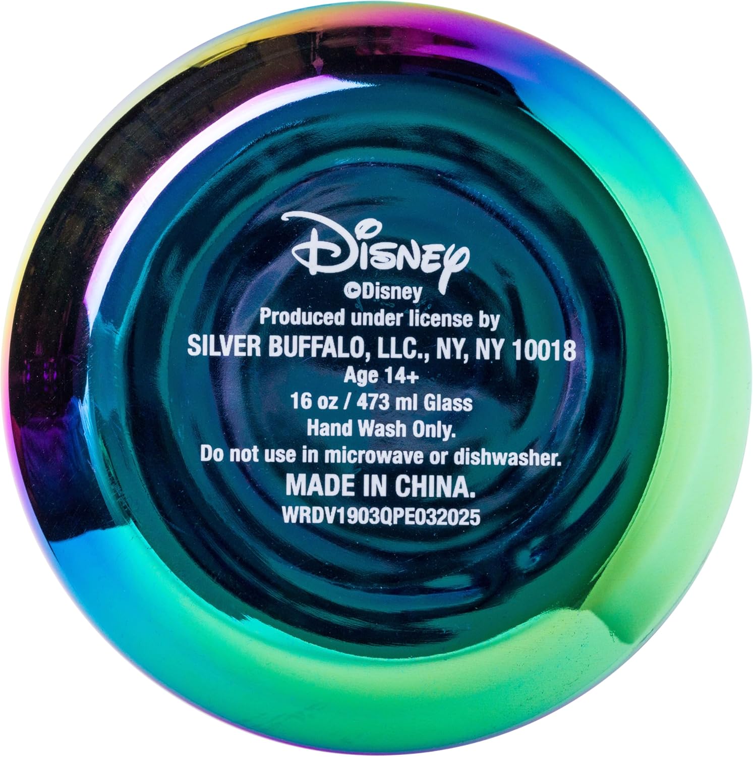 Silver Buffalo Disney Villains Electroplate Chrome Glass Tumbler with Bamboo Lid and Glass Straw Featuring Scar, Maleficent, Ursula, Evil Queen, and Hades, 16 Ounces - Image 5