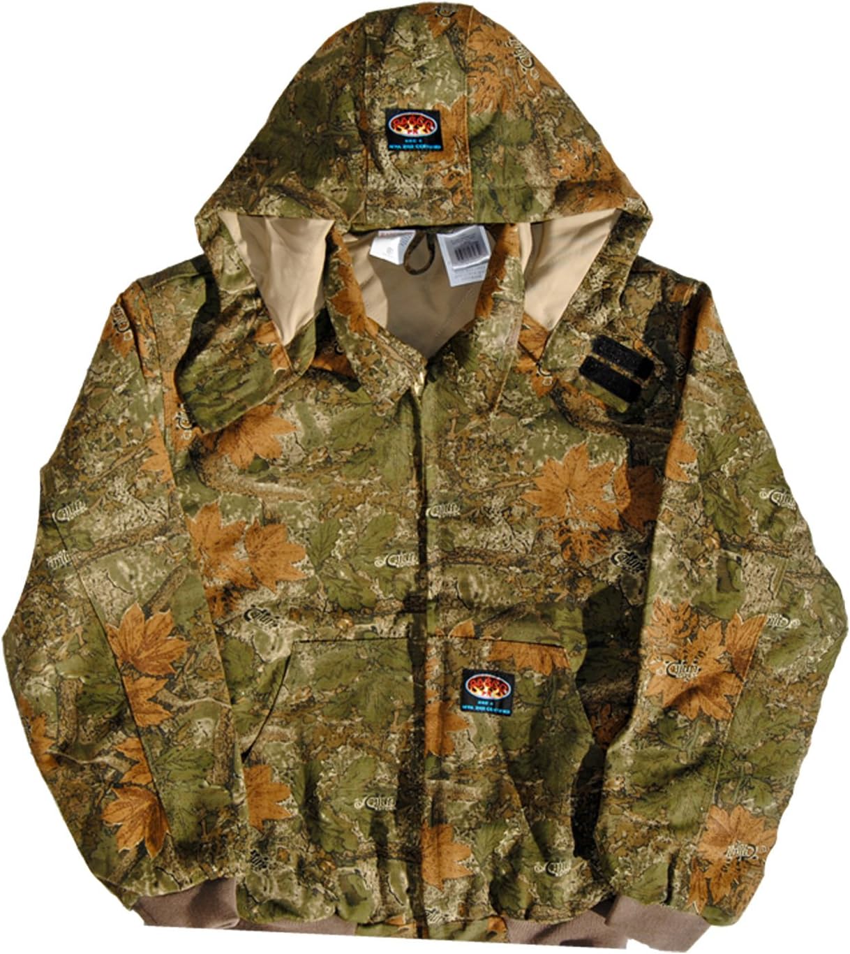 Amazon.com: Rasco FR Camo Quilted Hooded Jacket CJFQ2209 Camouflage ...