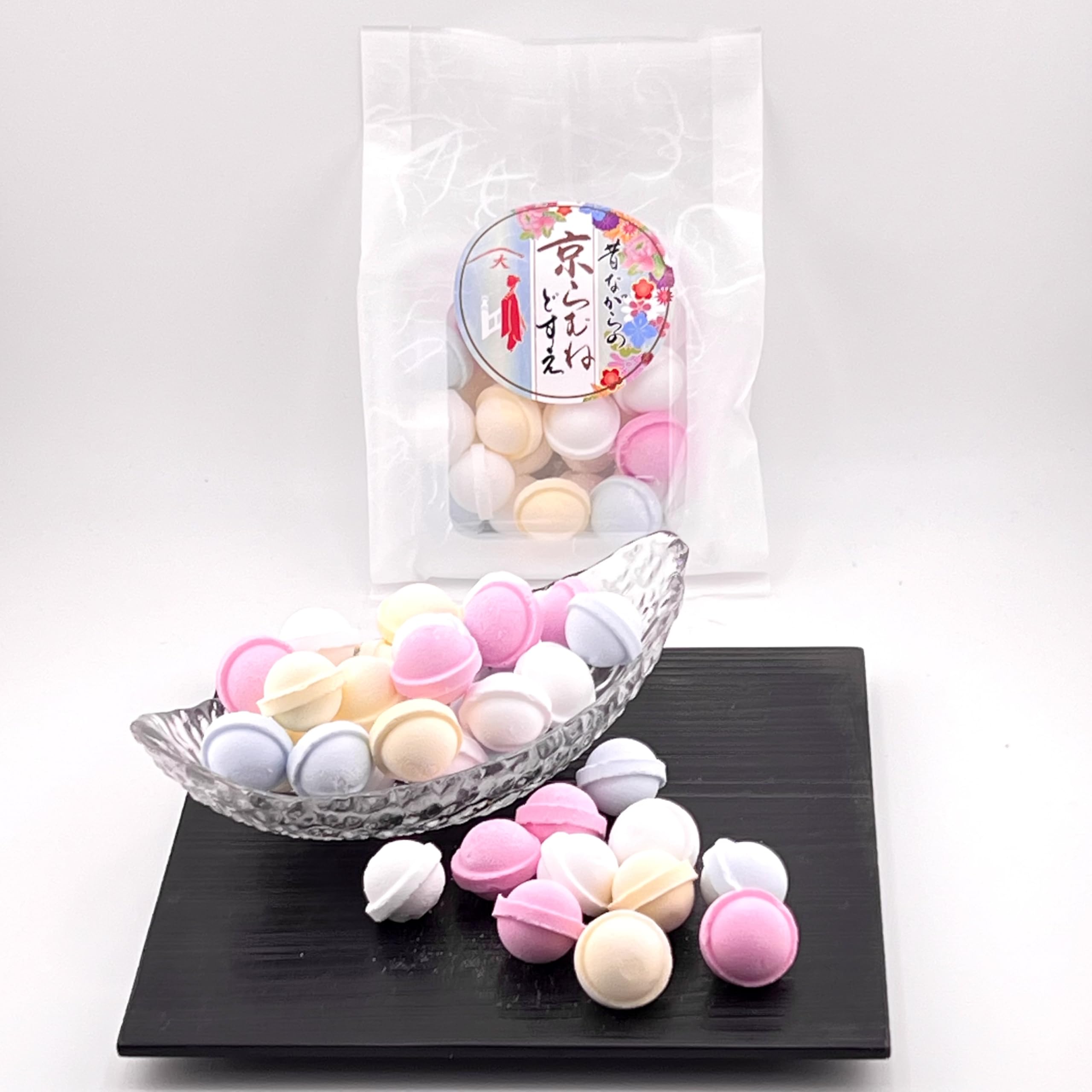 Amazon | 【京都限定品】 ラムネ 京の鈴ラムネ 京都 手作り 駄菓子 お