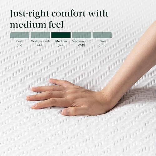 Miniatura 5 de Zinus 12 Inch QUADCOOL Memory Foam Mattress, King, Cool to Touch Soft Knit Cover, Cooling Gel Infusion, CertiPUR US Certified