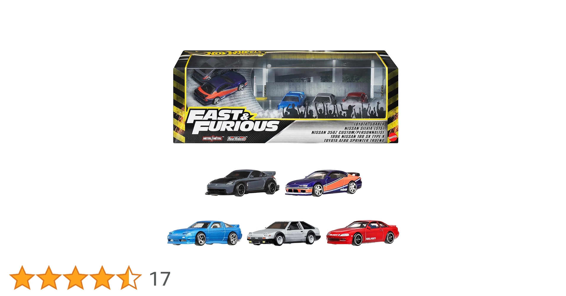ホットウィール - コンプリート 5台セット　ホットウィール　SLIDE STREET ホットウィール カーカルチャー スライド ストリート 2018