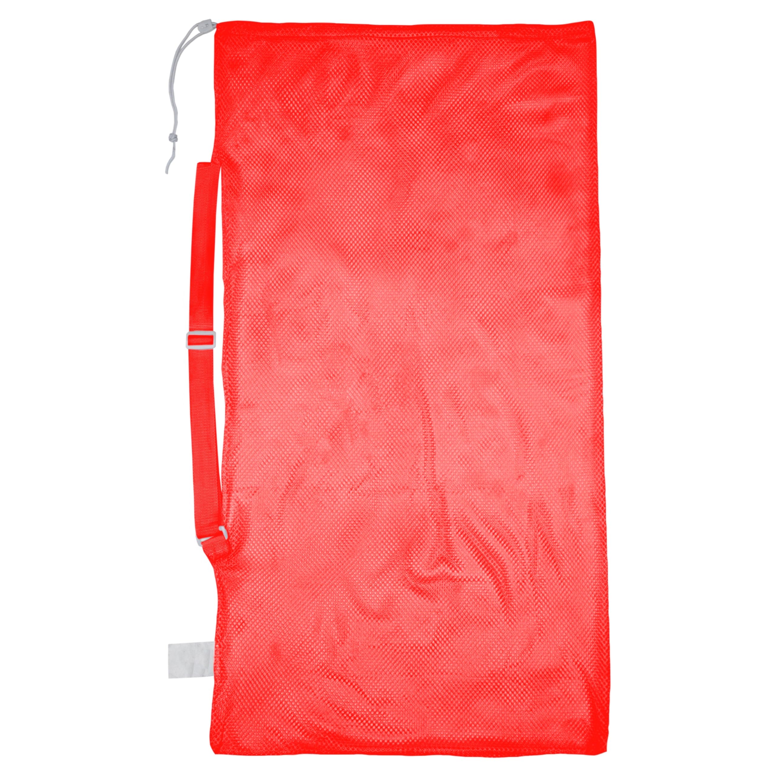 Champion Sports Bolsa de malla unisex con correa para el hombro (paquete de 1)