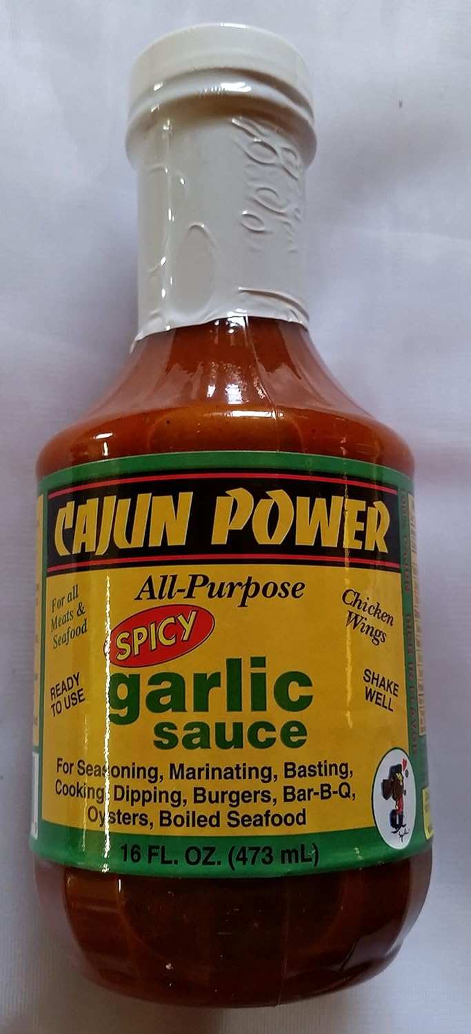 Cajun Power AllPurpose Spicy Garlic Sauce 16 ounce