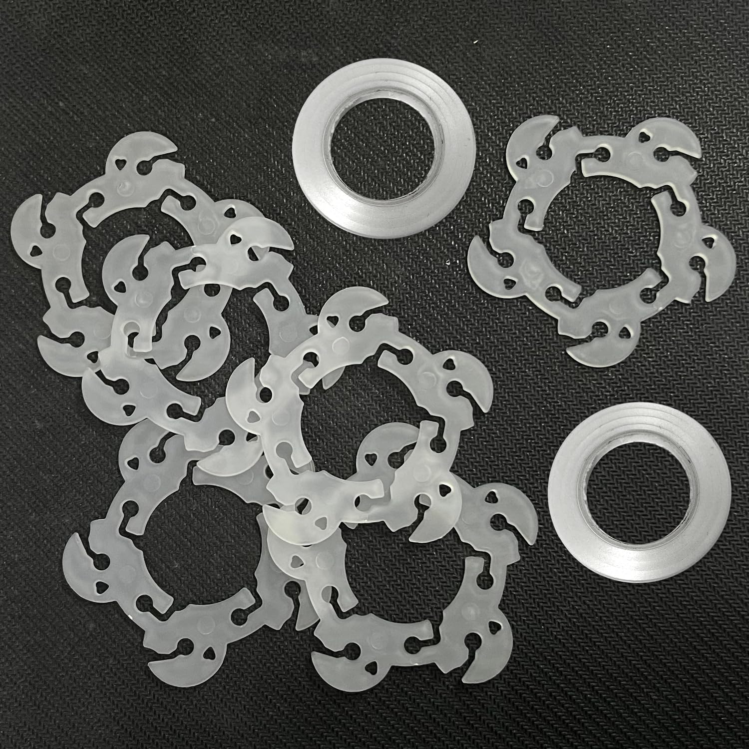 TNSLAND Lot De 100 Clips Pour Arche De Ballons, En Forme De Fleur, En Plastique, Pour Anniversaire, Fête De Famille, Mariage