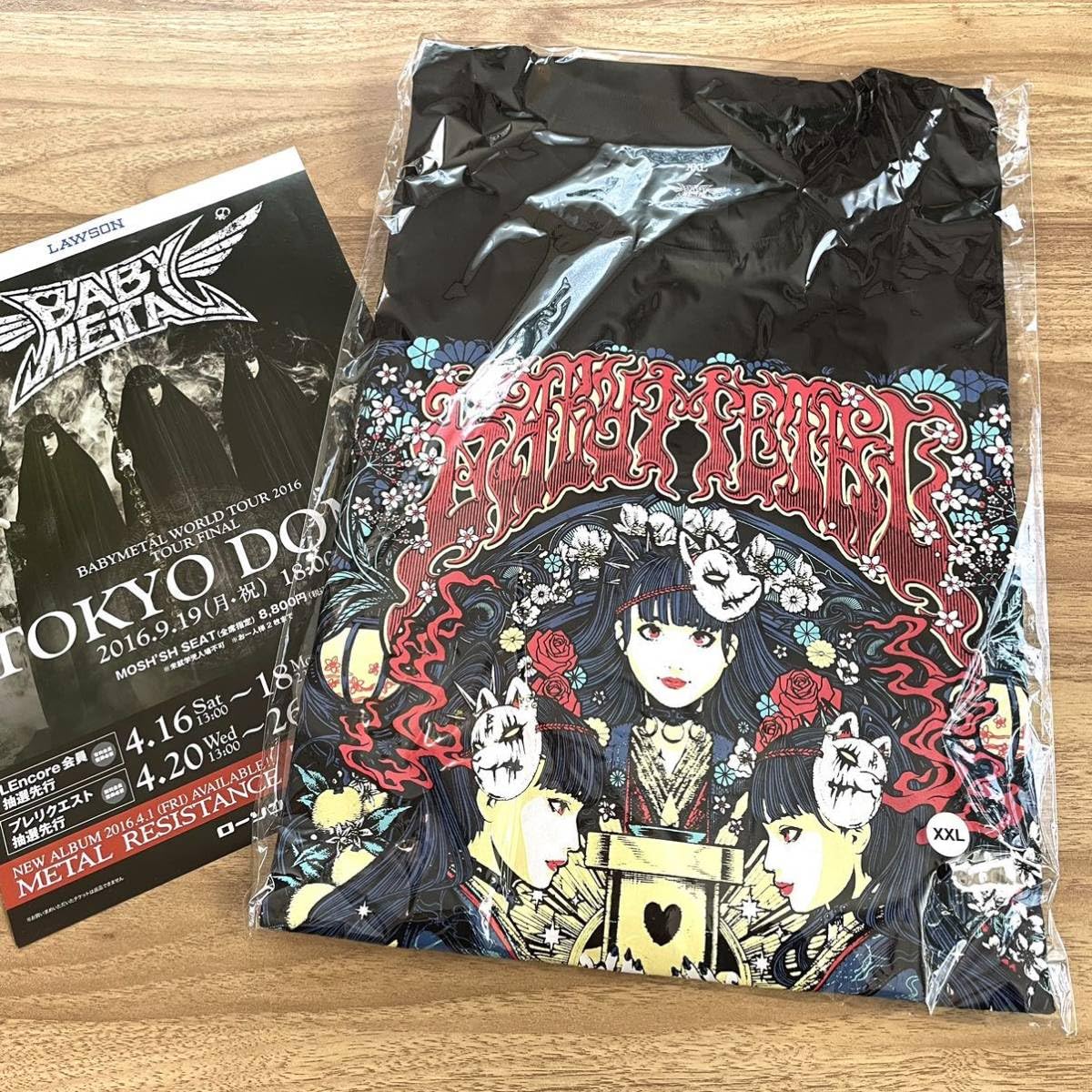 【未開封】BABYL「LEGEND-MM」TEE サイズ：M BABYMETAL Tシャツ WORLD TOUR 2024 LEGEND-MM NEW WORLD TEE