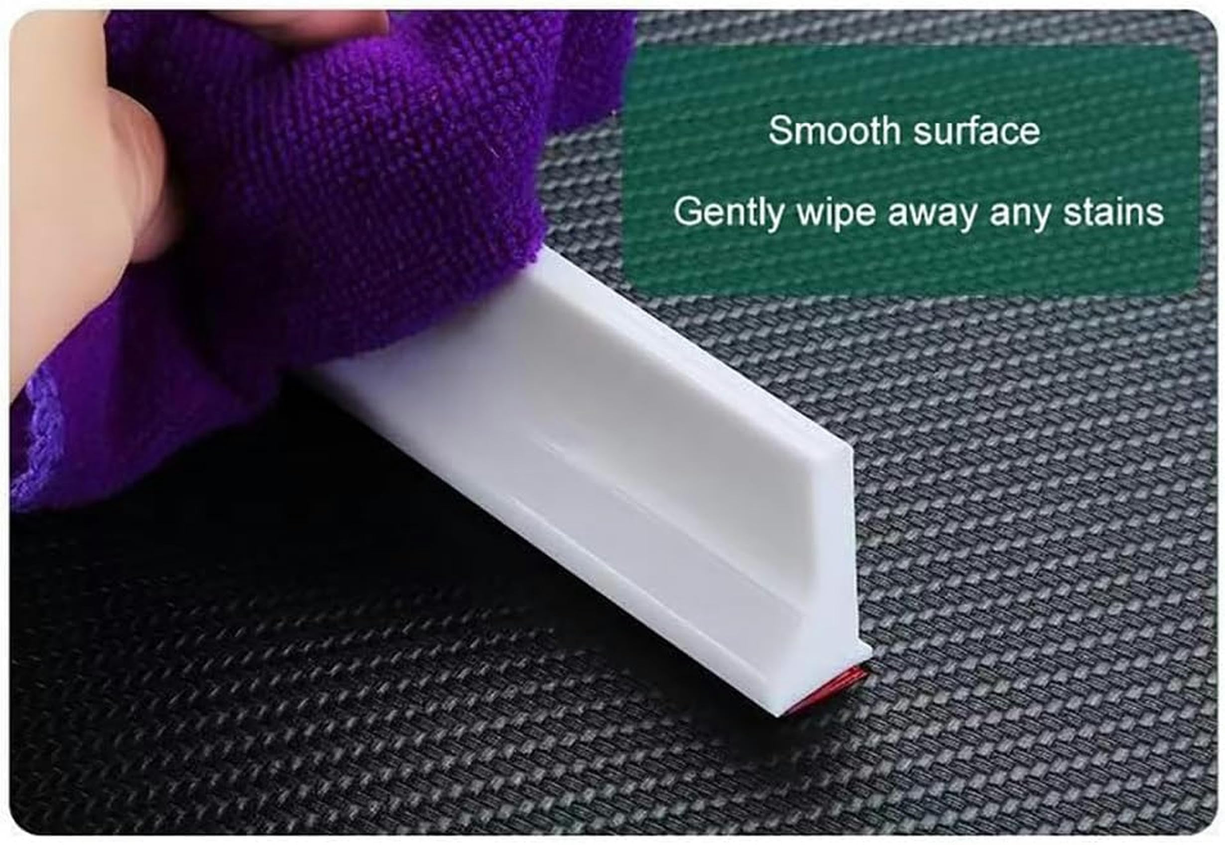 Water Dam - Tira de sellado de silicona para alféizar de ducha plegable para separación seca y húmeda para bloquear el agua