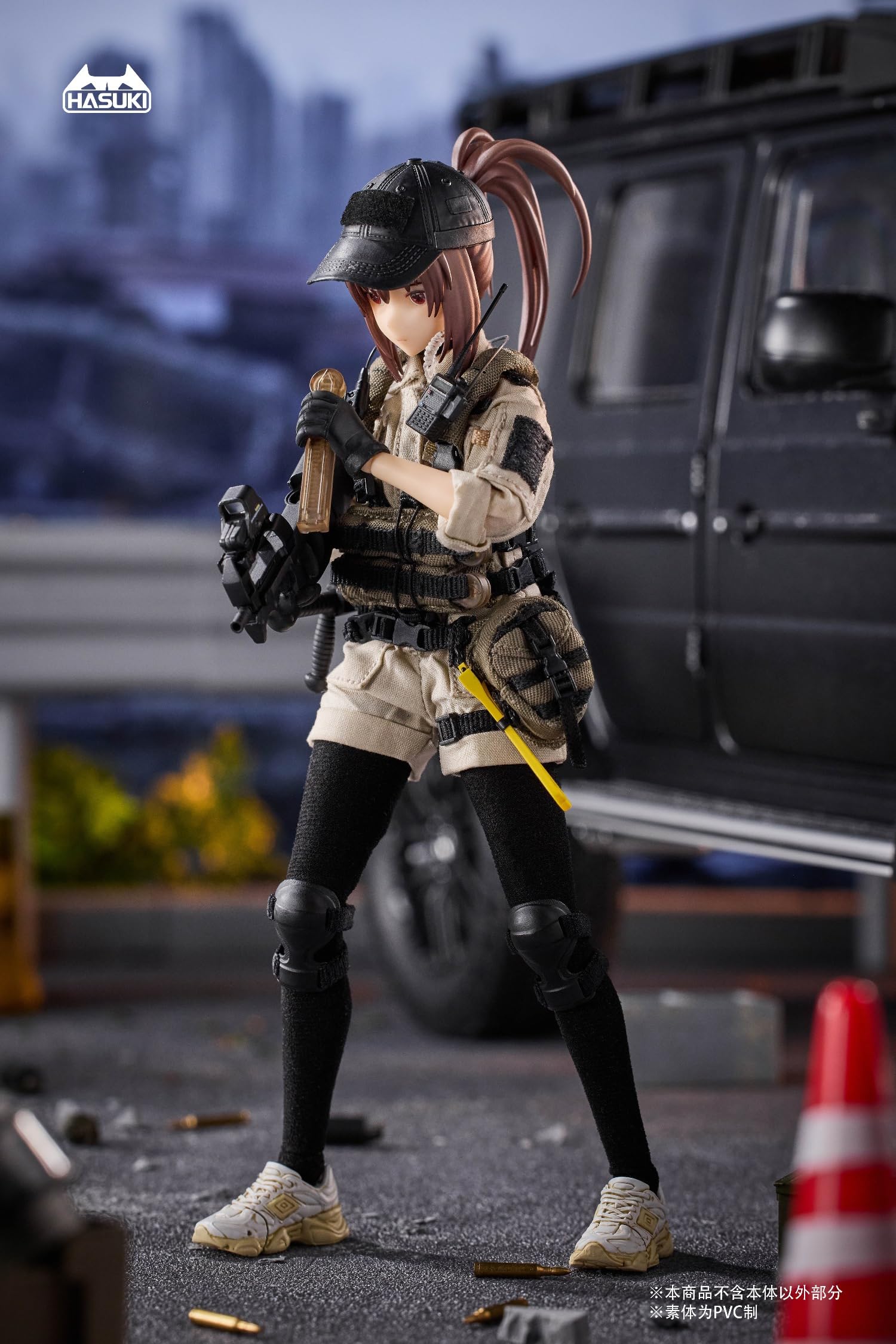 Amazon.co.jp: HASUKI 1/12 フィギュア 警備員-冷泉緋世 素体 顔