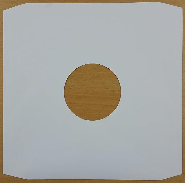 PANMER 12" White Paper Record Inner Sleeves x 50