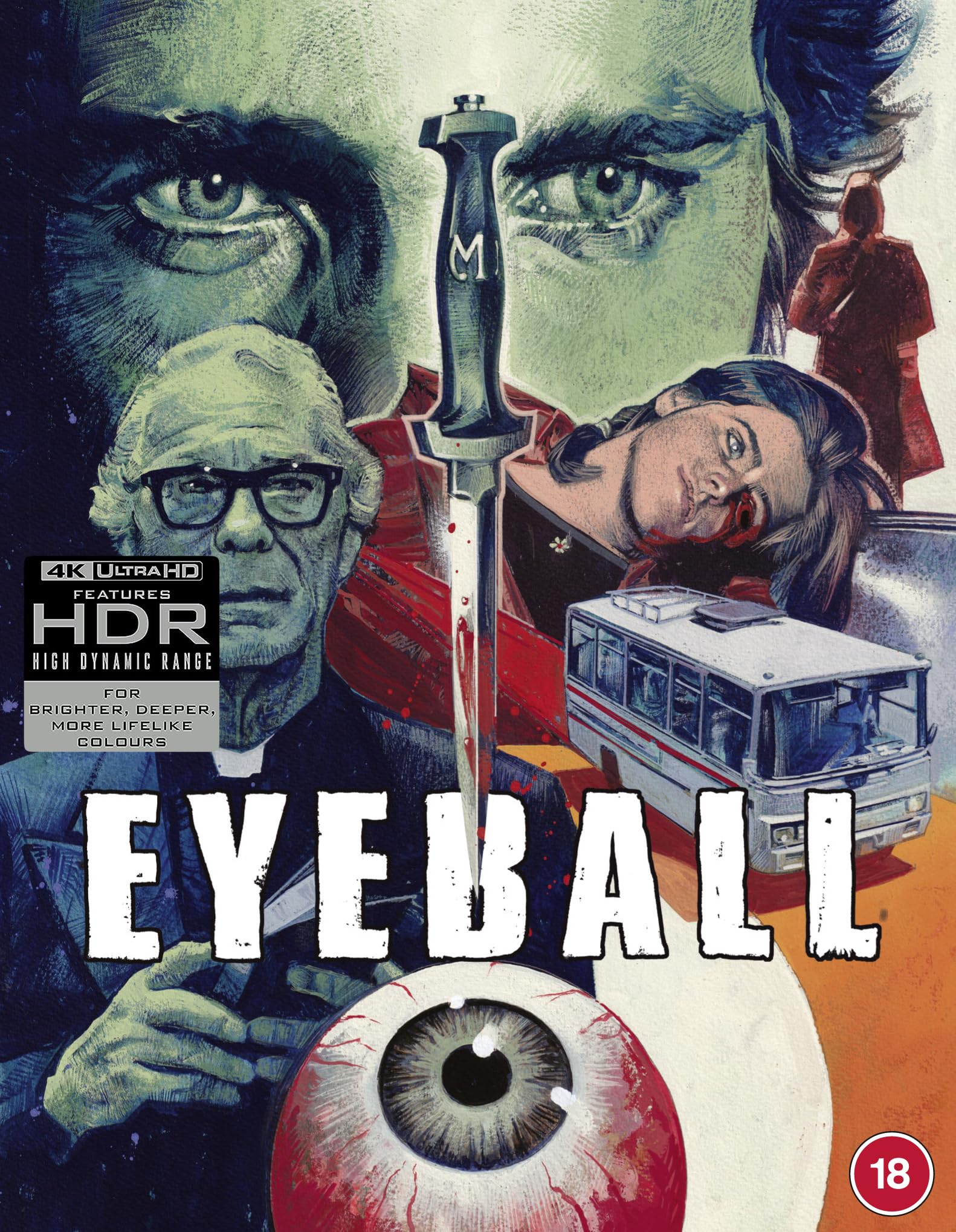 Eyeball - Deluxe Limited Edition 4K UHD + Blu Ray (DUAL FORMAT) [Region A]