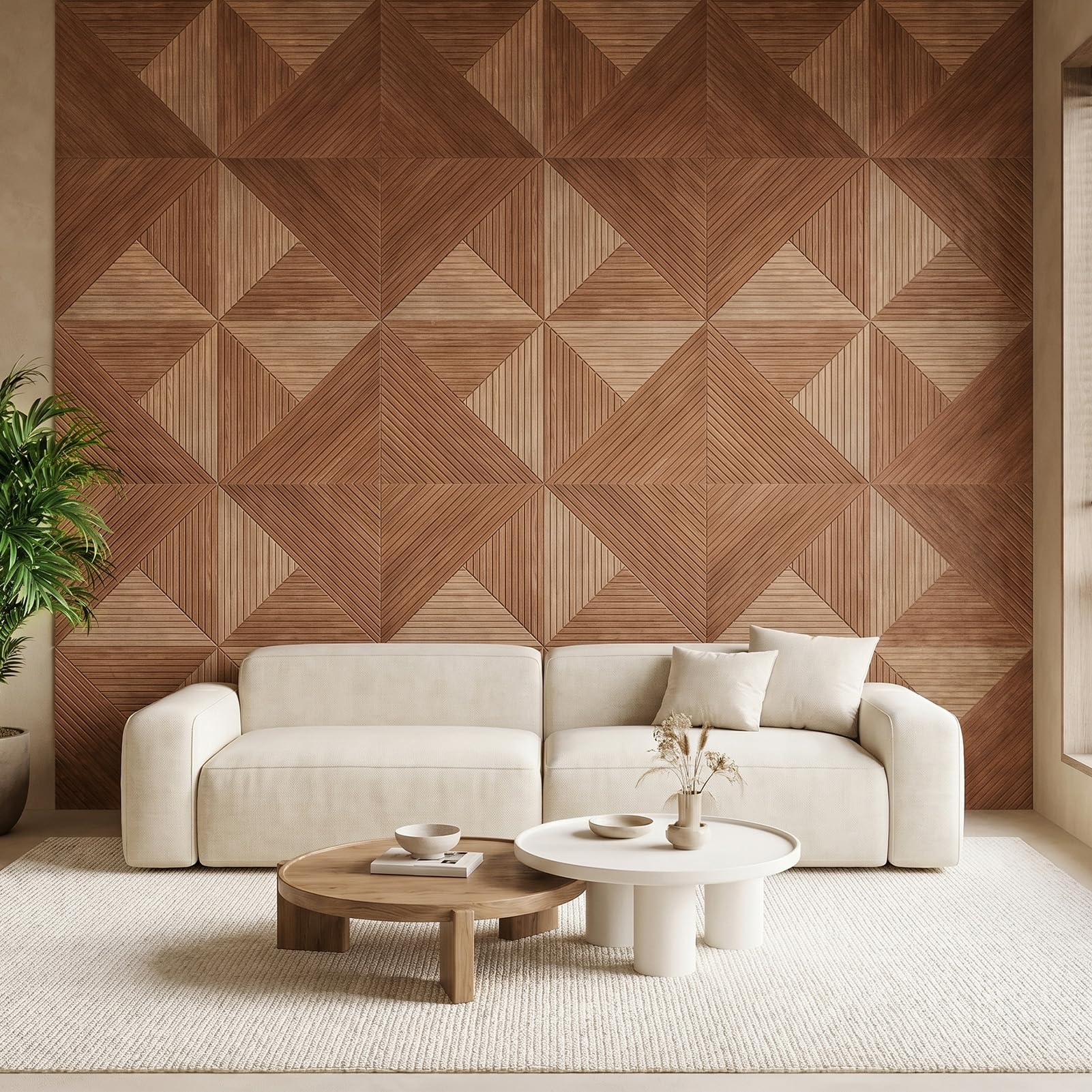 6 Pack Acoustic Wall Panels, 60cm Sound Proofing Panel for Walls Decoration