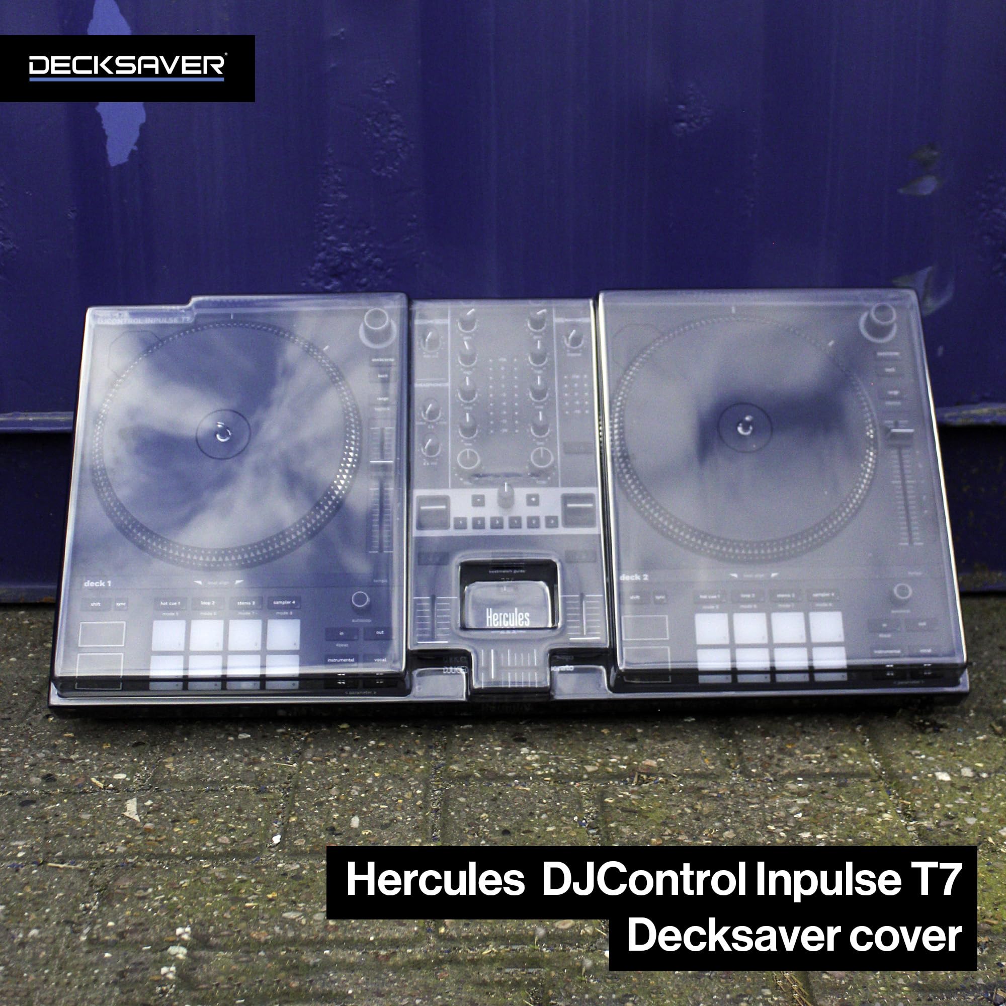 Decksaver Hercules DJC Inpulse T7 Cover - Pokrowiec na sprzęt DJ-ski