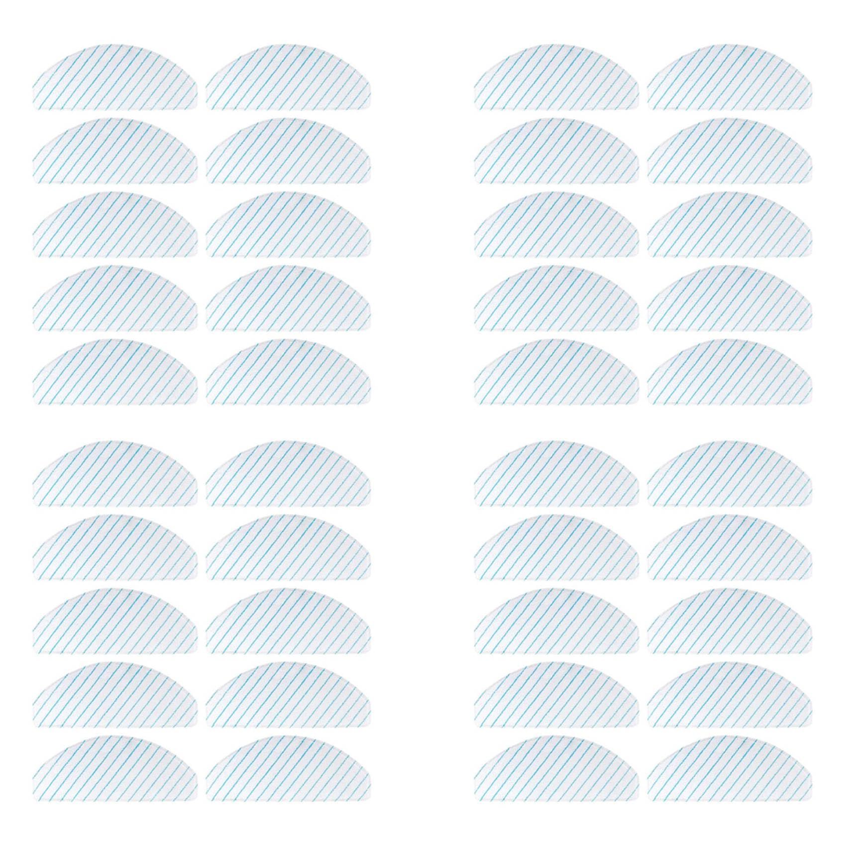 Hndhbfgrt 40 PCS Replacement Mopping Pads for OZMO T9 Series T8 Series T8 T8 Max N8 Robot Vacuum