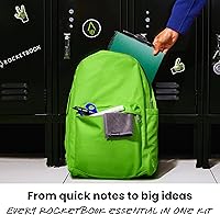 Vista 7 de Kit de accesorios Rocketbook – Juego completo con 2 bolígrafos FriXion Gel, botella de spray, paño de microfibra y base para bolígrafo – Compatible