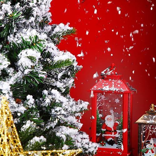 Miniatura 5 de Decoración de nieve falsa de nieve para manualidades, copos artificiales de nieve, relleno de polvo de nieve falsos para suministros de decoración