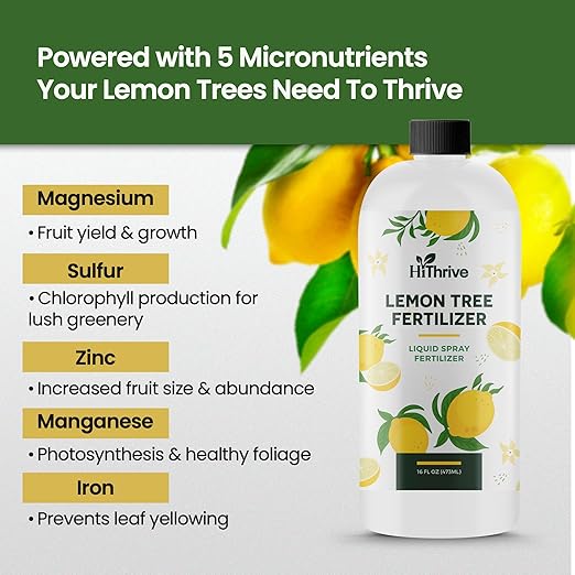 Fertilizante Líquido para Árboles de Limón - HiThrive 16 oz miniatura 4