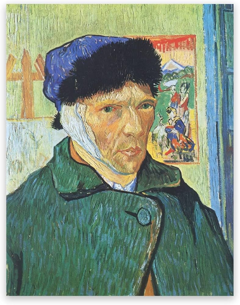 Amazon.co.jp: フィンセント・ファン・ゴッホのポスターの自画像