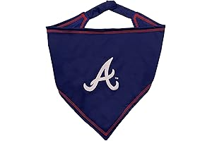 Atlanta Braves Pet Bandana: Dog and Cat Game Day Accessory