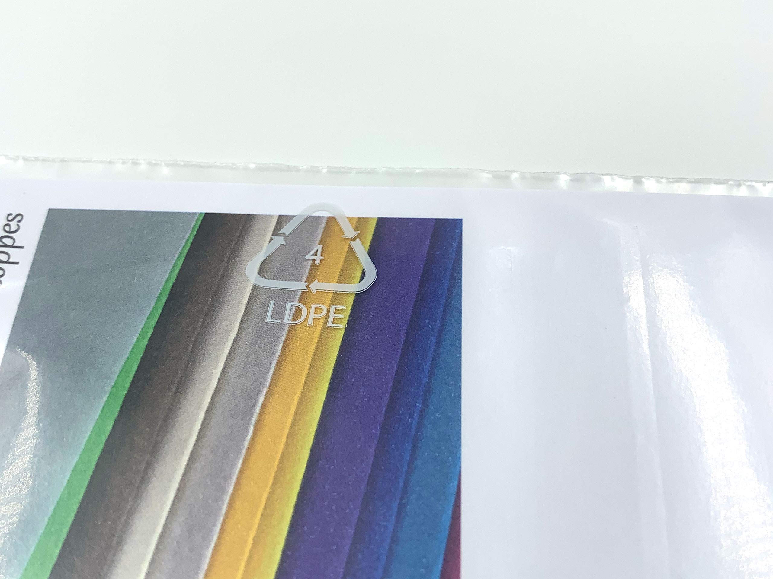 transparente Folienversandtaschen für Infoschreiben, Gutscheine, Werbebroschüren & Co – 500 Stück selbstklebende Adhäsionsverschlussbeutel mit den Maßen 220 x 165 mm (DIN C5)