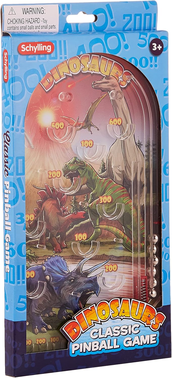 Schylling Dinosaur Pinball Game, MultiColour, SCDPB Buy Online at Best Price in KSA Souq