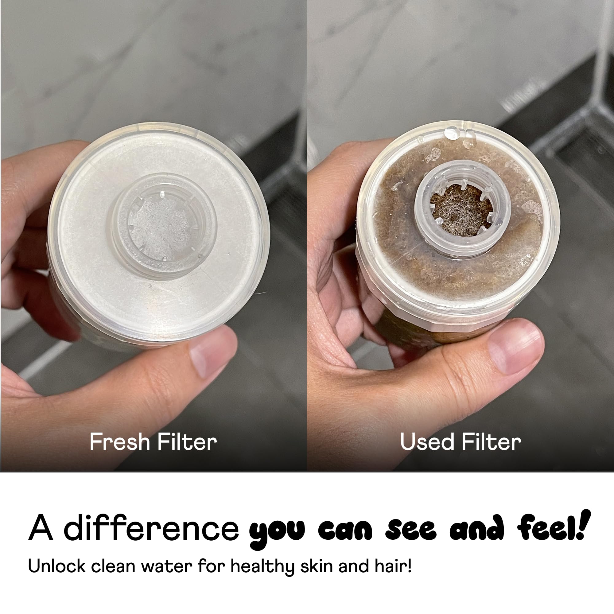 Sproos! Shower Filter Cartridge - Cleaner Water -3
