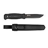 Morakniv Garberg Full Tang Fixed Blade Knife with Carbon Steel Blade Poly Sheath Chair
