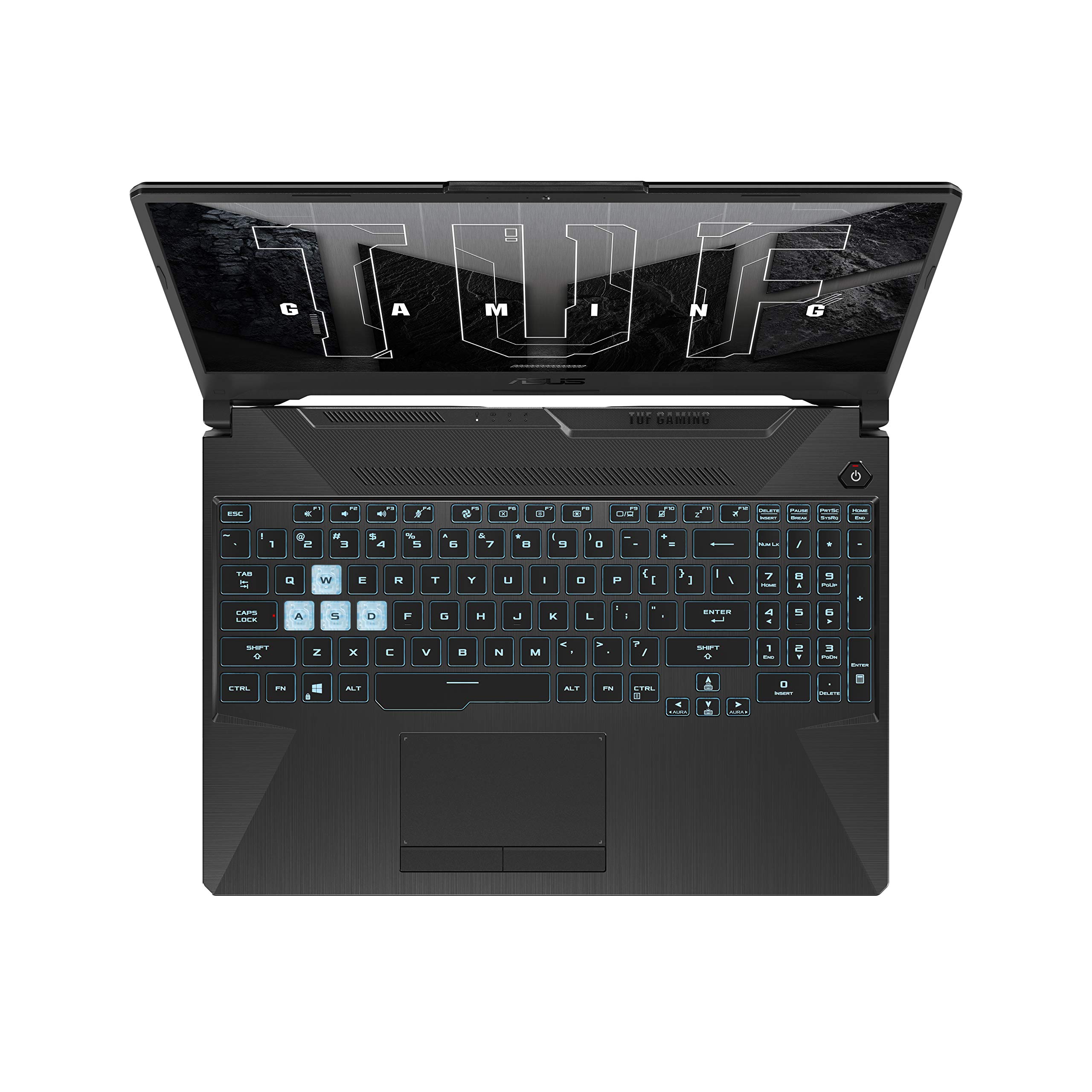 ASUS TUF Gaming A15 FA506NC#B0CQ2TYTYT, Notebook con Monitor 15,6" FHD Antiglare, 144Hz, Processore AMD Ryzen 5 7535HS/H, RAM 8GB, 512GB SSD PCIE, NVIDIA GeForce RTX 3050 4GB, Win 11 Home, Nero