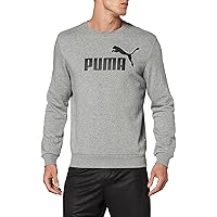 PUMA Felpa da Uomo Ess Big Logo Crew FL