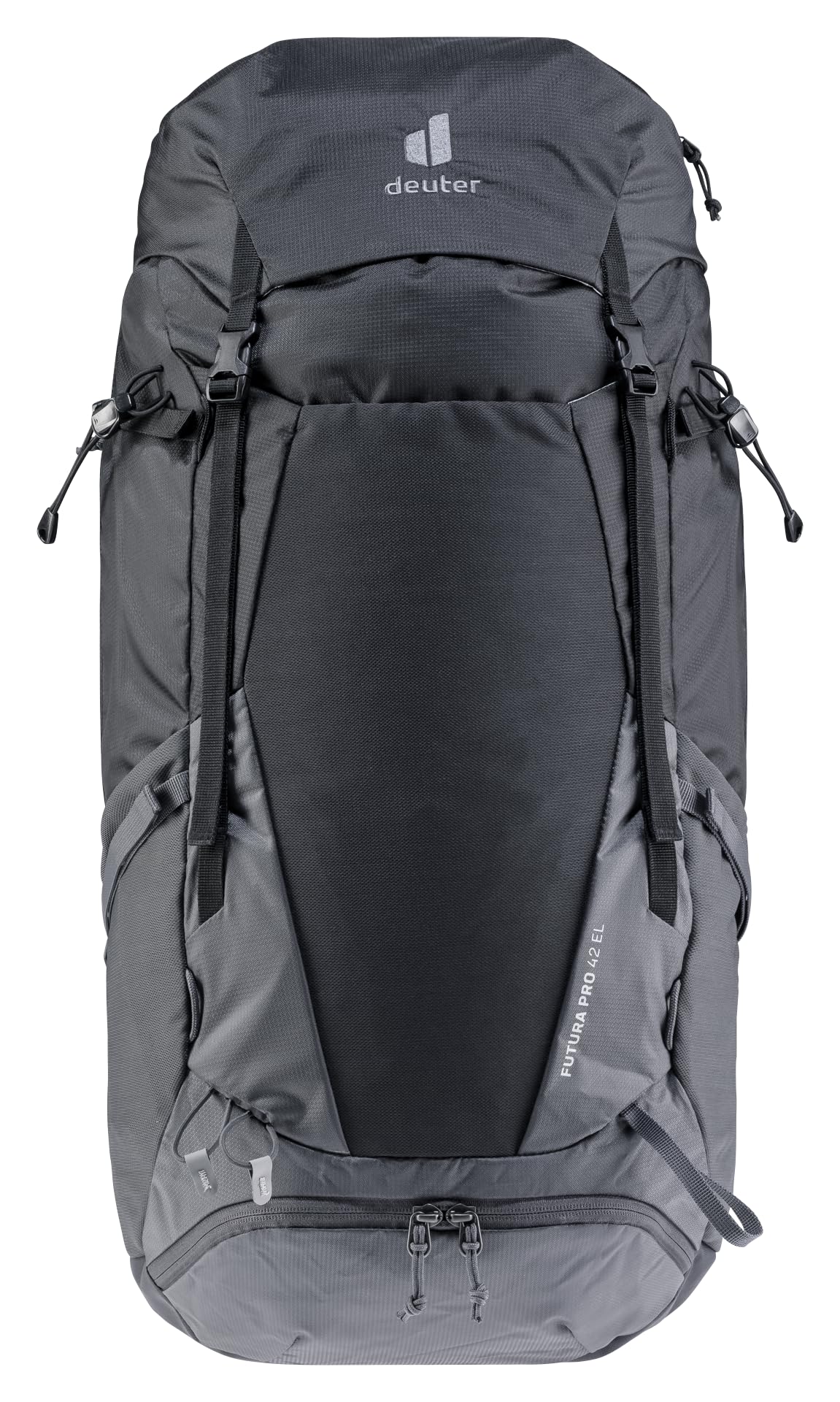 Deuter Uniseks Futura Pro 42 El 3401421 Plecak Turystyczny, Czarny-Grafitowy, 42 L