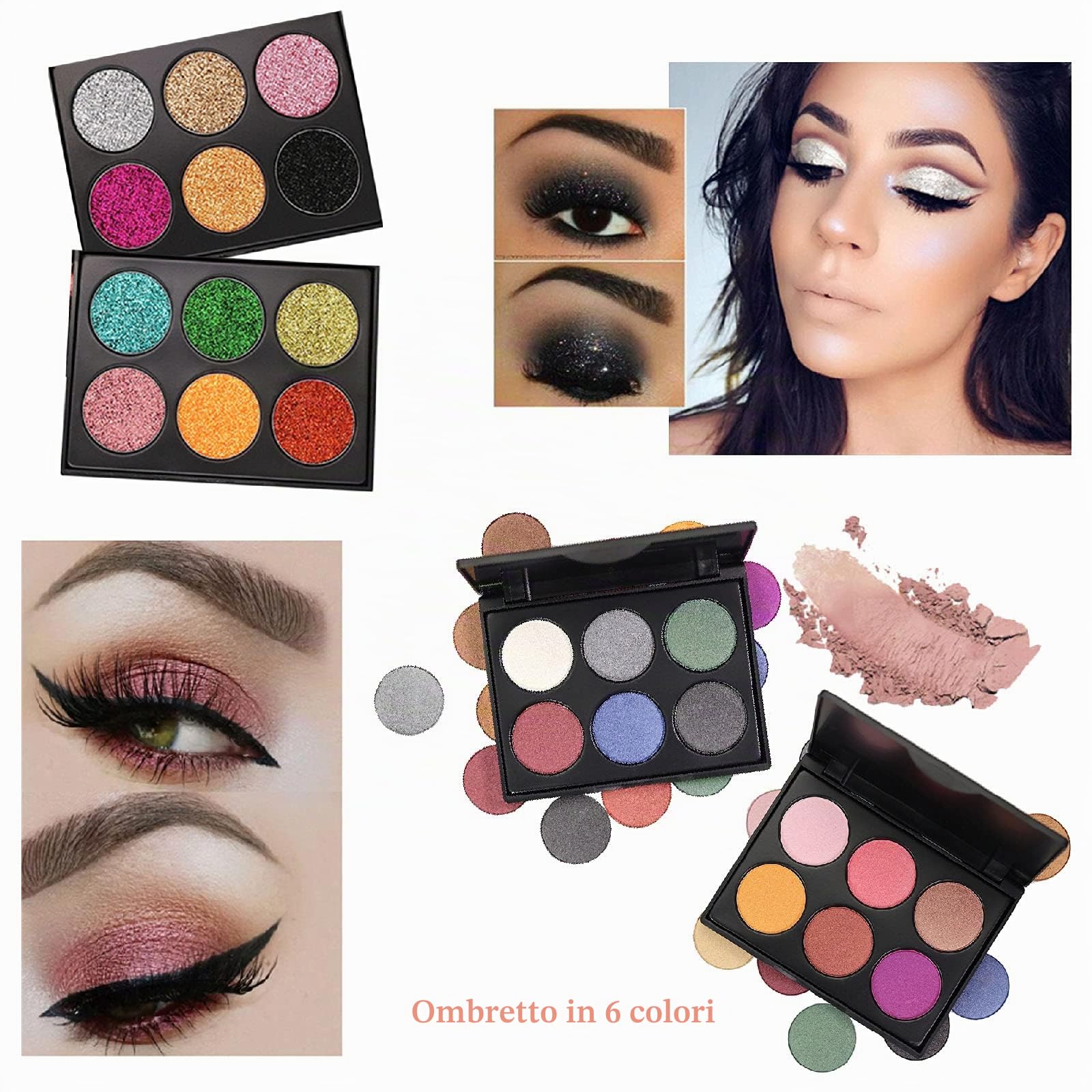 Kit per Trucco Completo, 25 Pezzi Cosmetico Valigetta per Principianti con Ombretti Correttore Rossetto Lucidalabbra Fard ecc - Sorpresa Regalo Trousse di Trucchi, per l'uso quotidiano e viaggio#3
