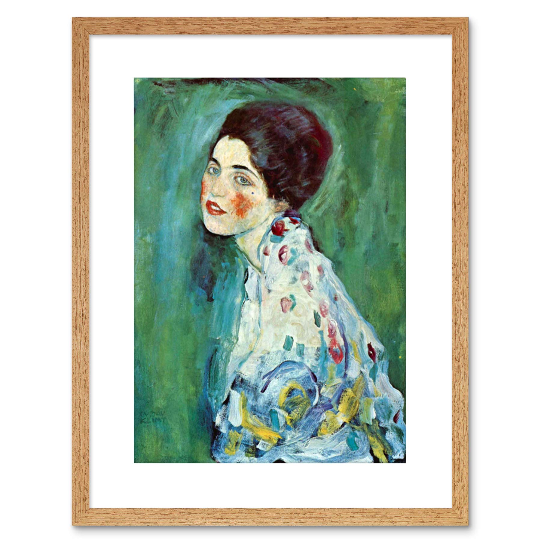 Klimt's Women ハードカバー Amazon｜Klimt Portrait Of A Lady Old Master Painting Framed